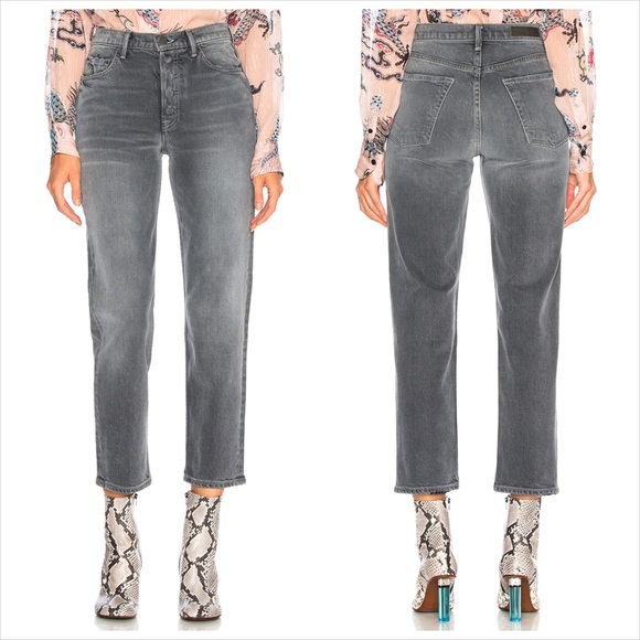 GRLFRND Denim - GRLFRND HELENA HIGH RISE CLEAN CROP